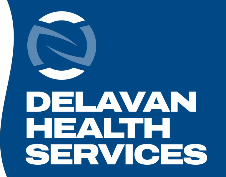 Blue Delavan Health Services Logo