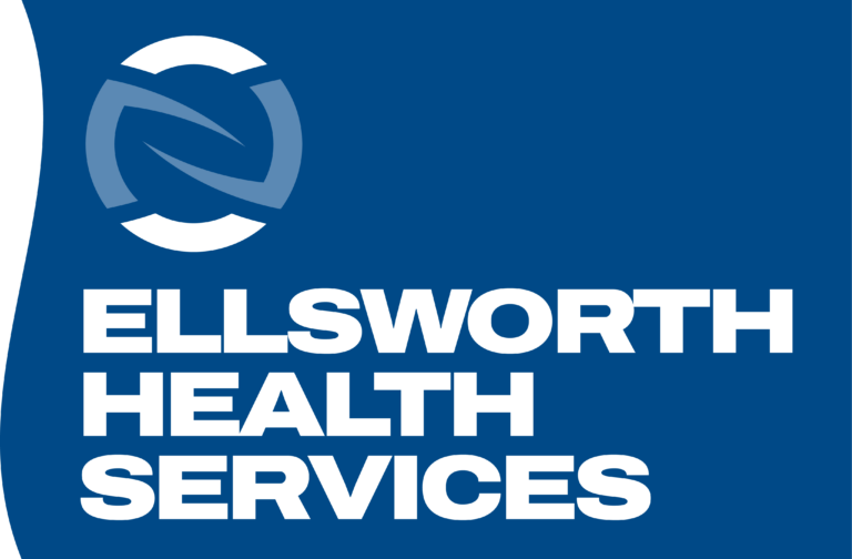 Blue Ellsworth Health Services Logo