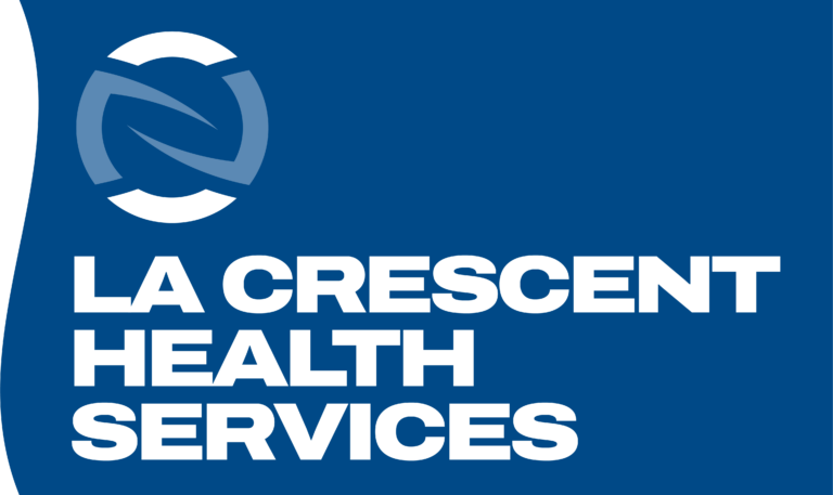 Blue La Crescent Health Services Logo