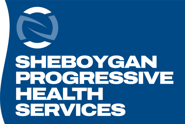 Blue Sheboygan Progressive Health Services Logo