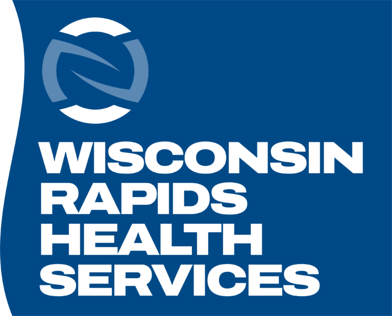 Blue Wisconsin Rapids Health Services Logo